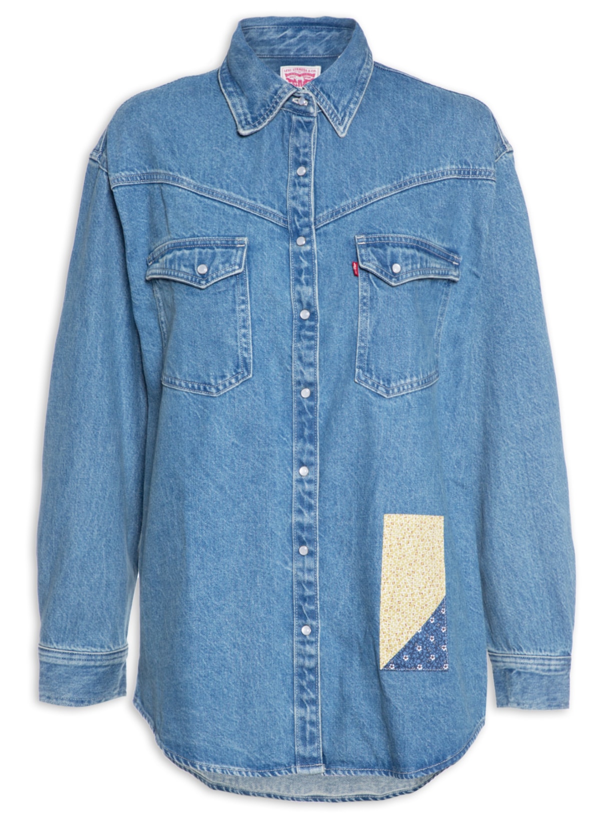 Camisa Feminina Dorsey Xl Western - Azul