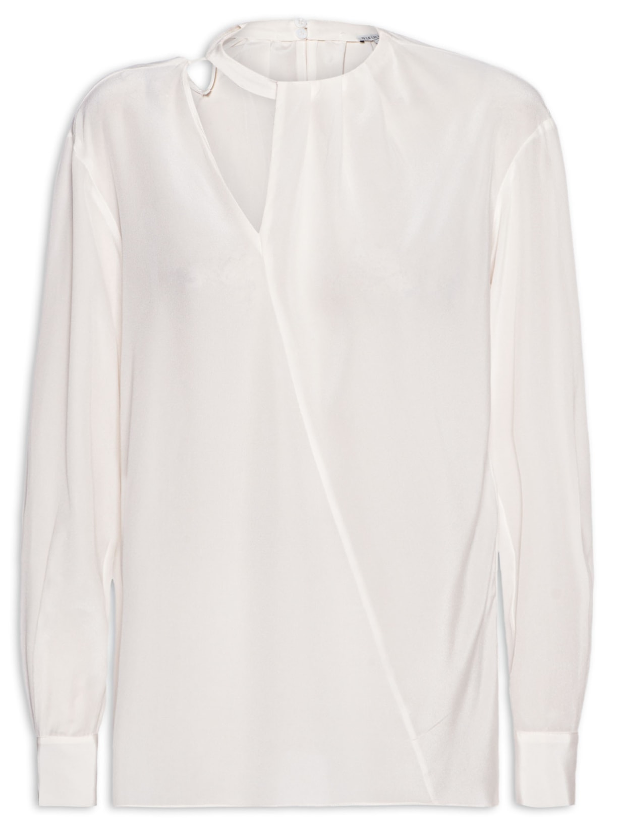 Camisa Feminina Duda Seda  Branco Le Lis