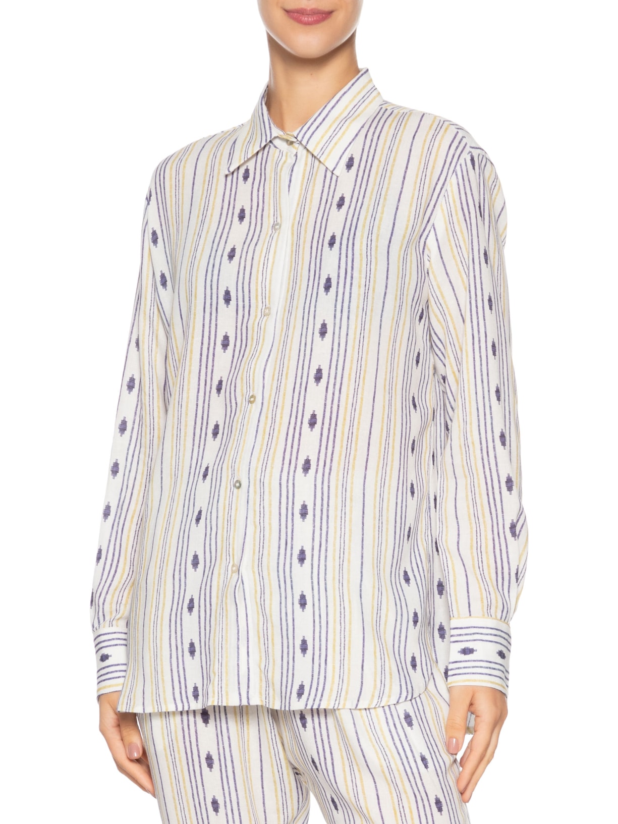Camisa Feminina Easy Azul Lenny Niemeyer