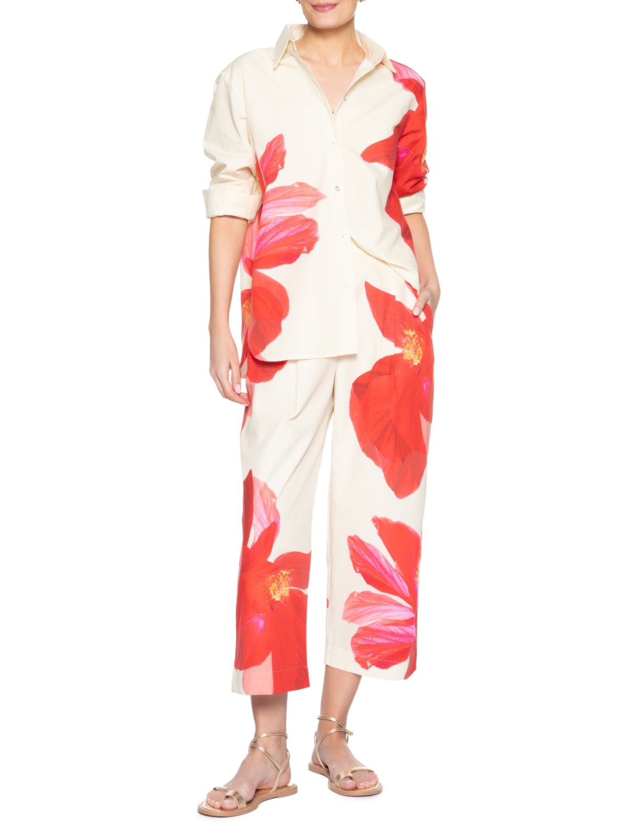 Camisa Feminina Easy Rosa Lenny Niemeyer