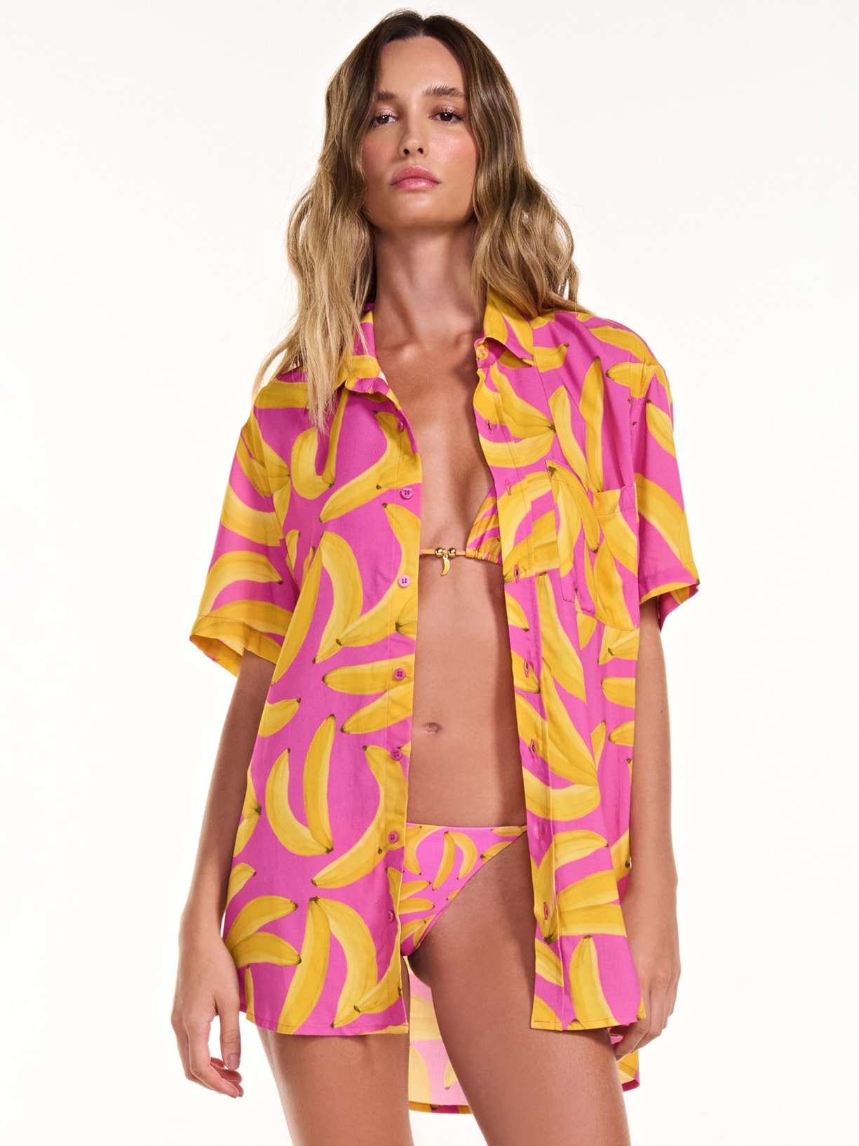 Camisa Feminina Edu Rosa Triya