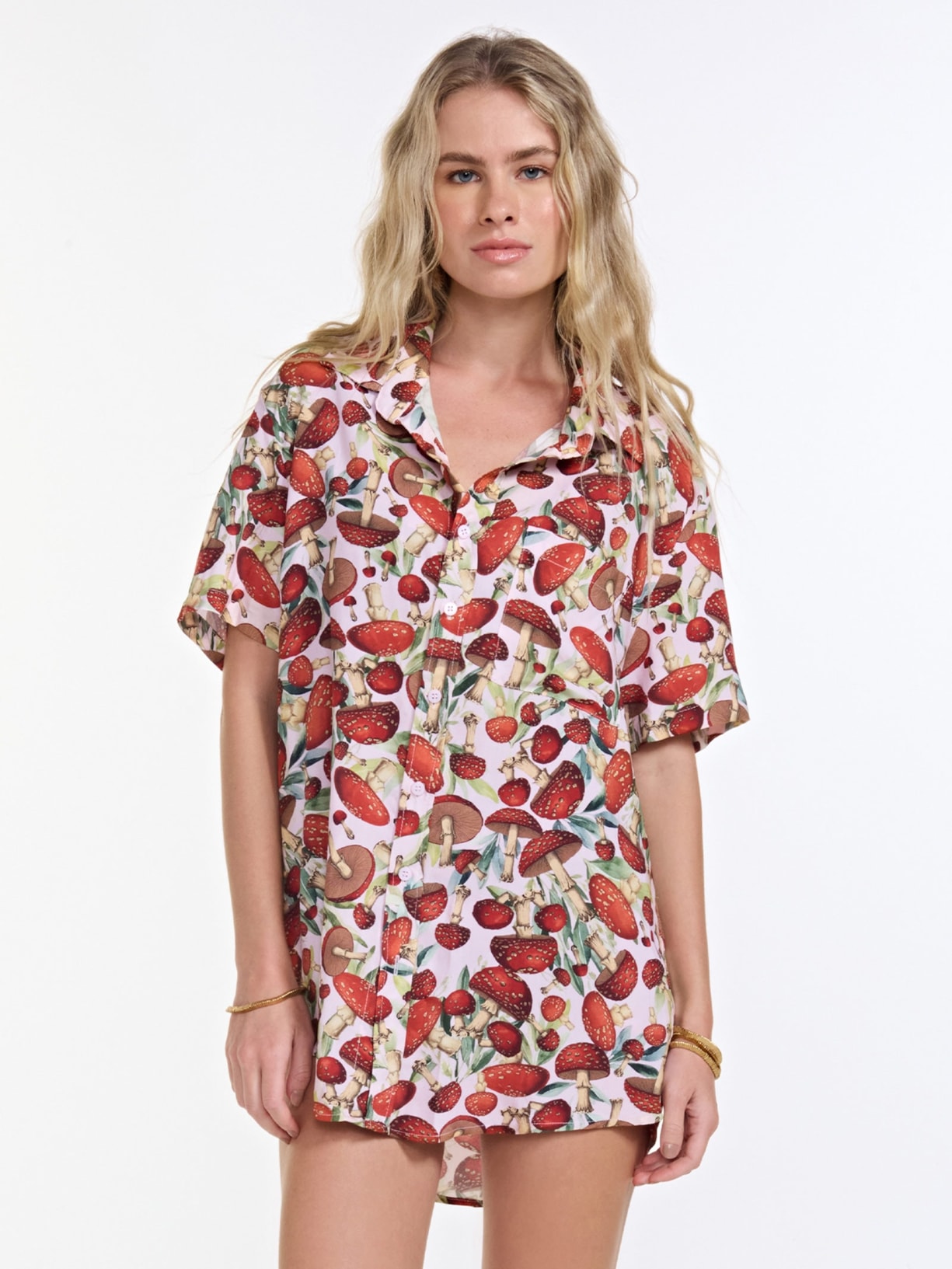 Camisa Feminina Edu Rosa Triya