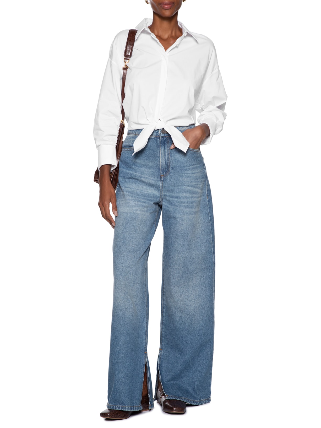 Camisa Feminina Eliane Branco Le Lis