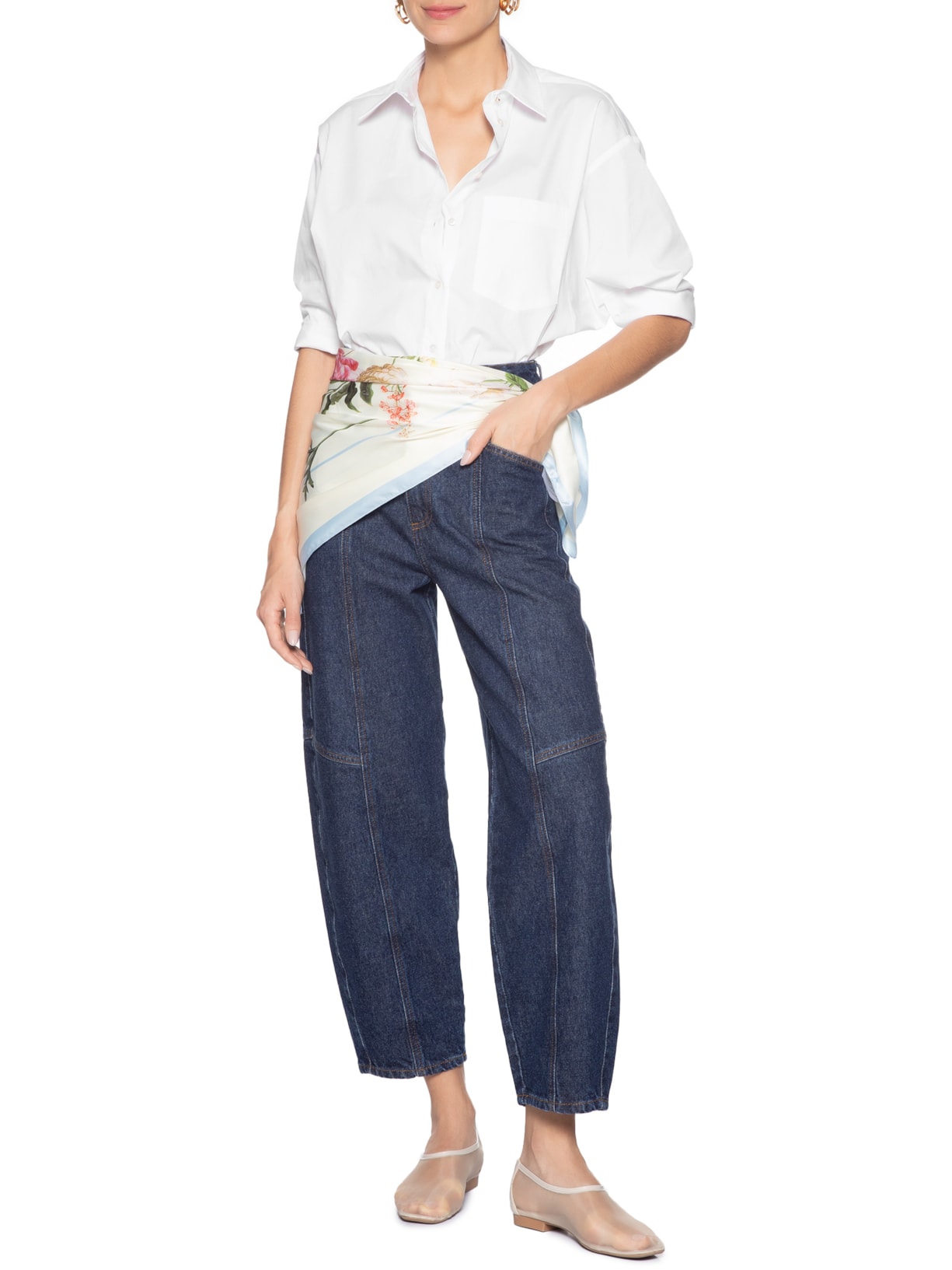 Camisa Feminina Emanuele Branco Le Lis