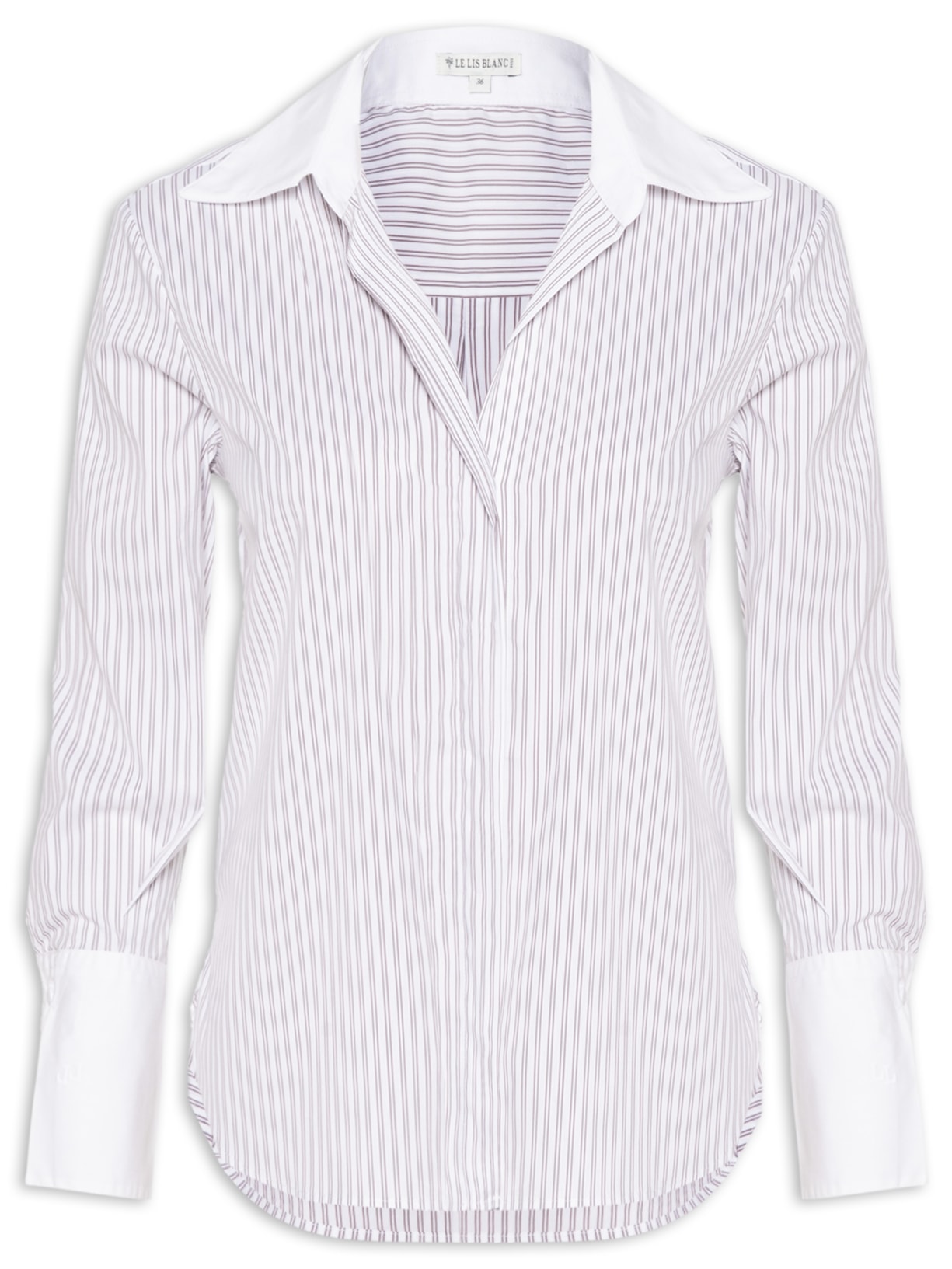 Camisa Feminina Emilia Marrom Le Lis
