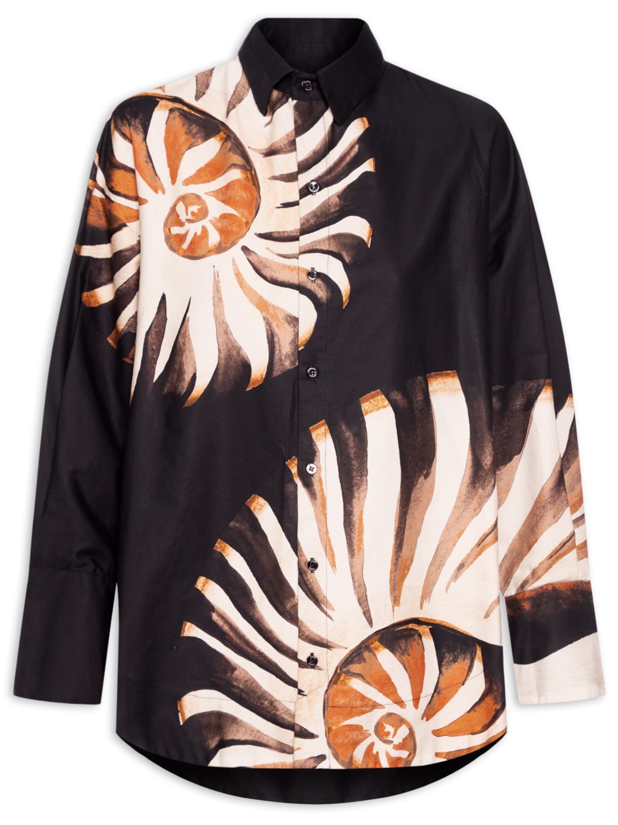 Camisa Feminina Engenharia Amonita - Preto