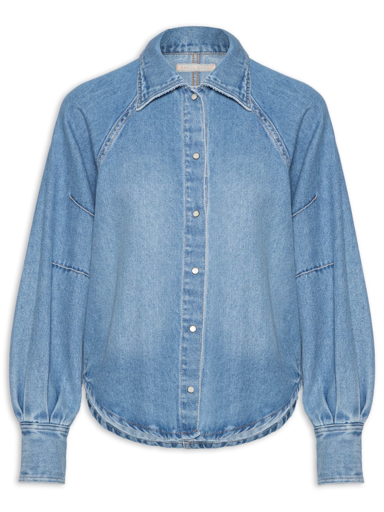 Camisa Feminina Esmeralda - Azul