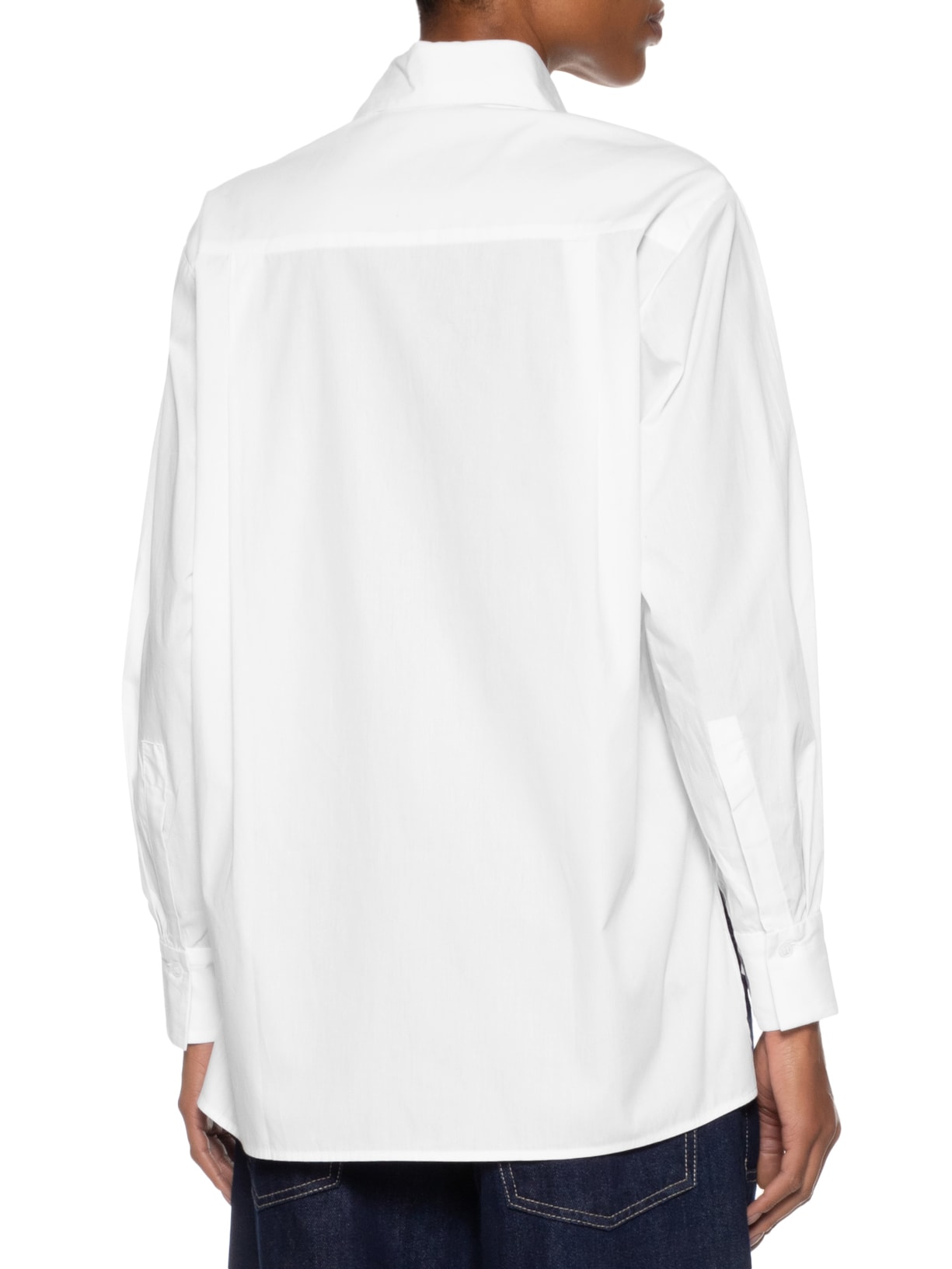 Camisa Feminina Essential Bolso Frente Branco Animale