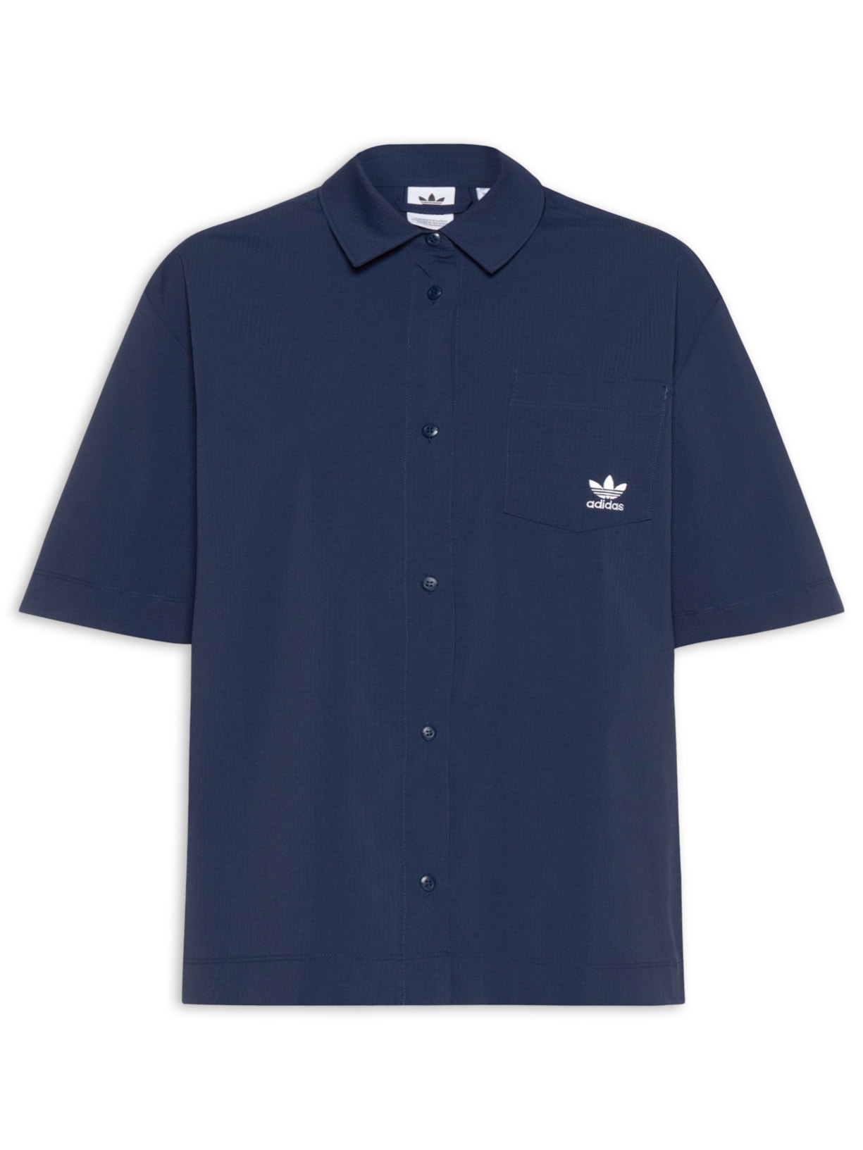 Camisa Feminina Essentials Shirt Ls - Azul