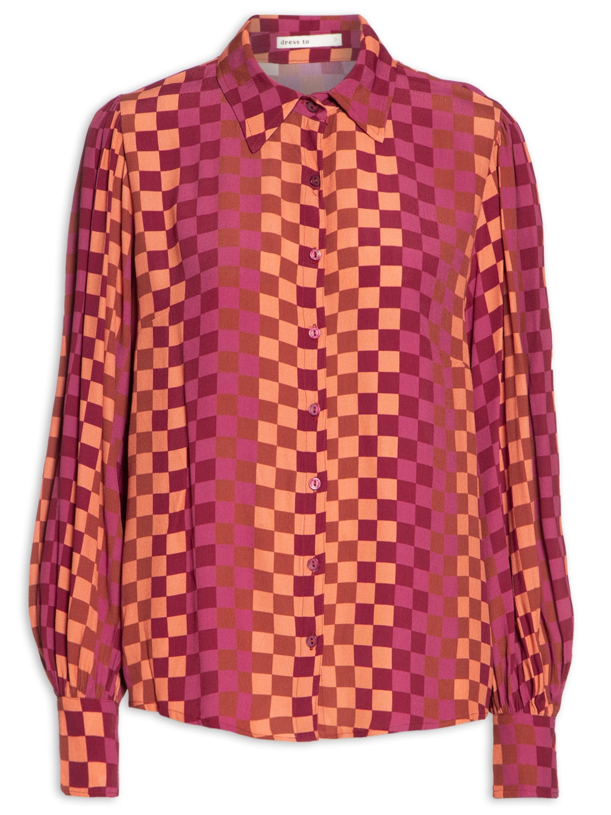 Camisa Feminina Estampa Caminho - Rosa