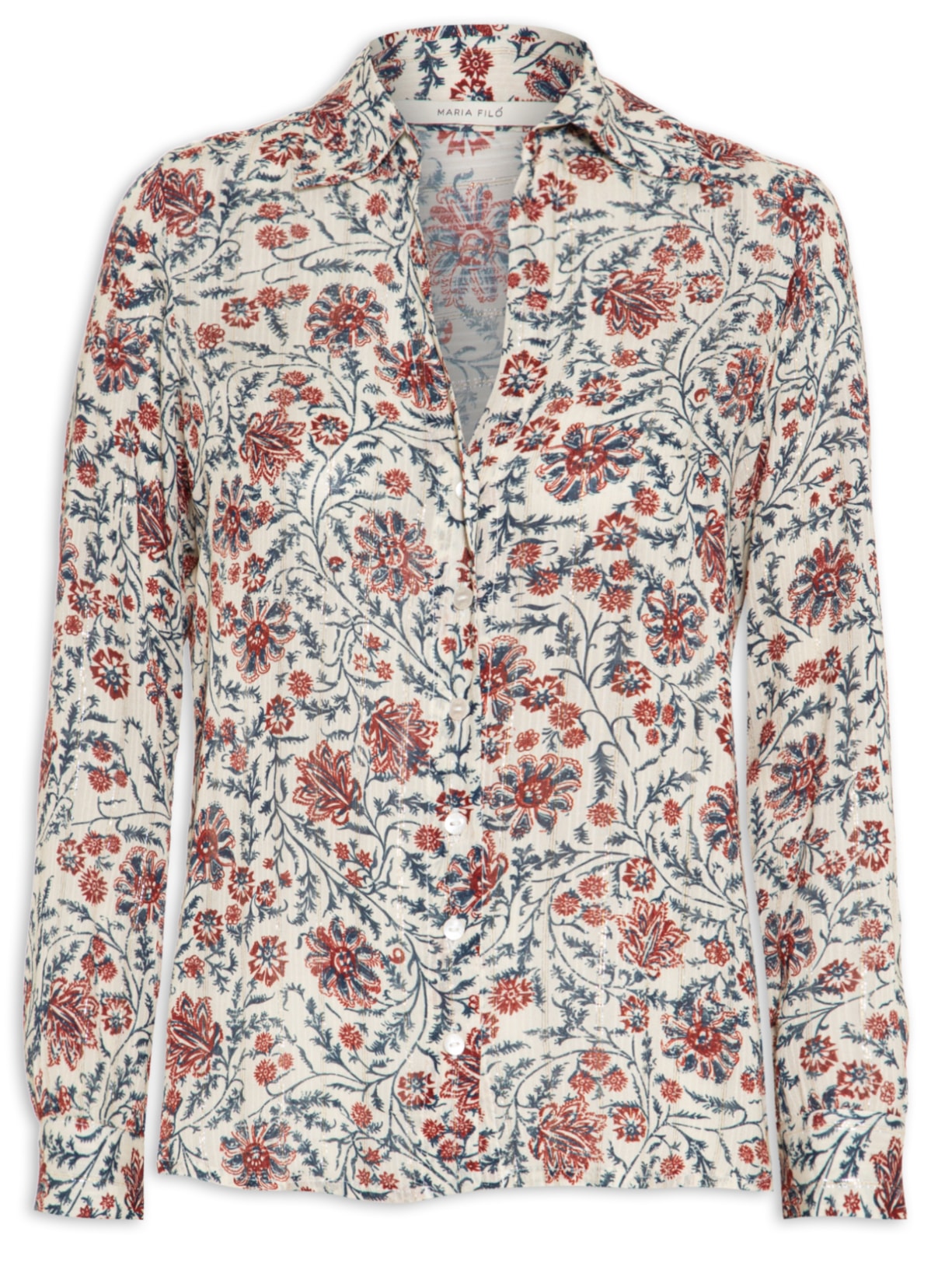 Camisa Feminina Estampa Salerno - Bege