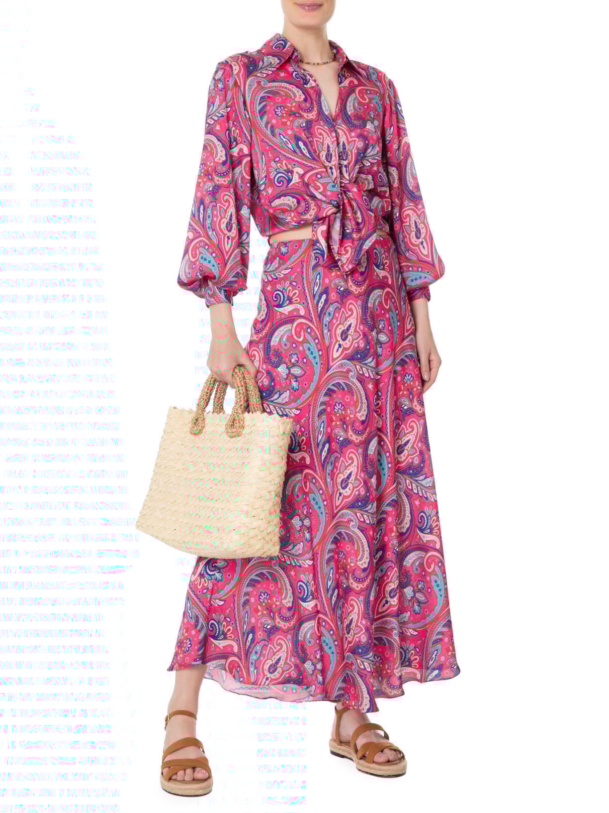 Camisa Feminina Estampada Rosa Iorane