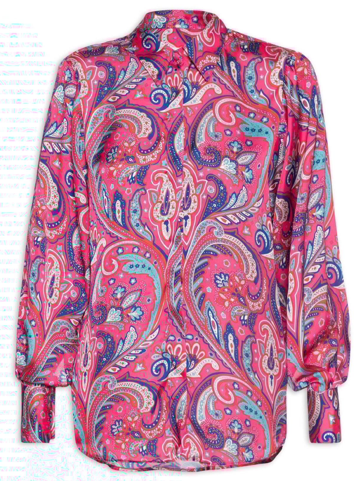 Camisa Feminina Estampada Rosa Iorane