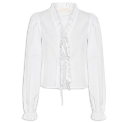 Camisa Feminina Eunice - Branco