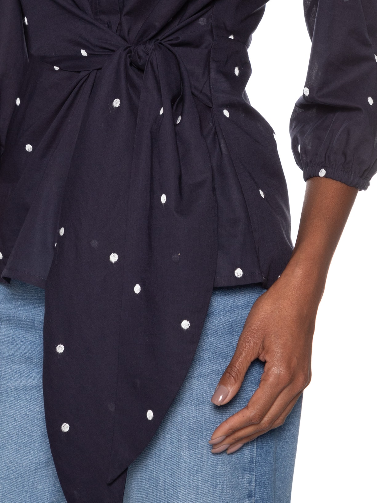 Camisa Feminina Eva Azul Le Lis