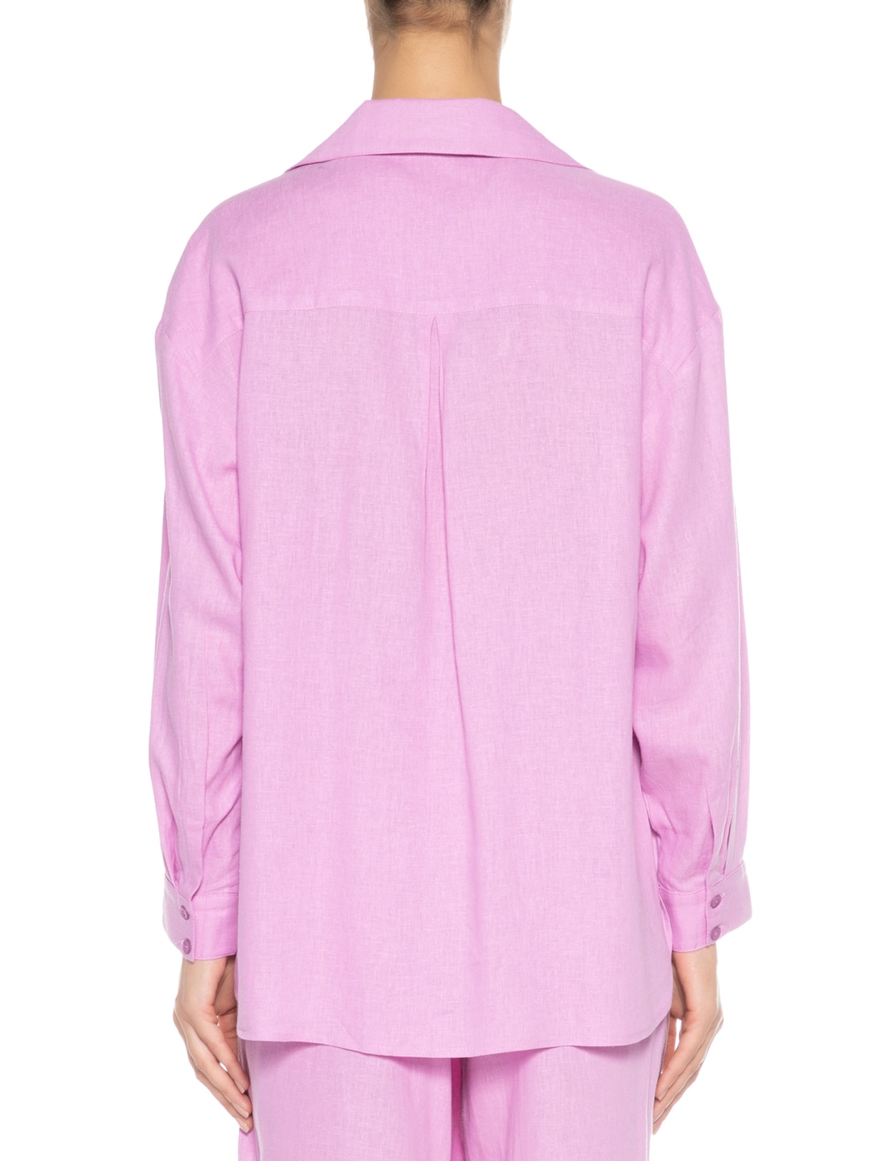 Camisa Feminina Fraldada Lilás Dress To