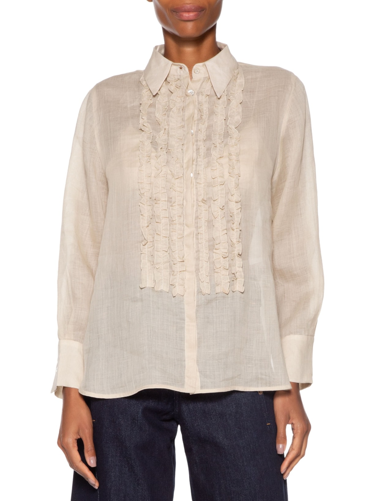 Camisa Feminina Frazidinhos Bege Animale