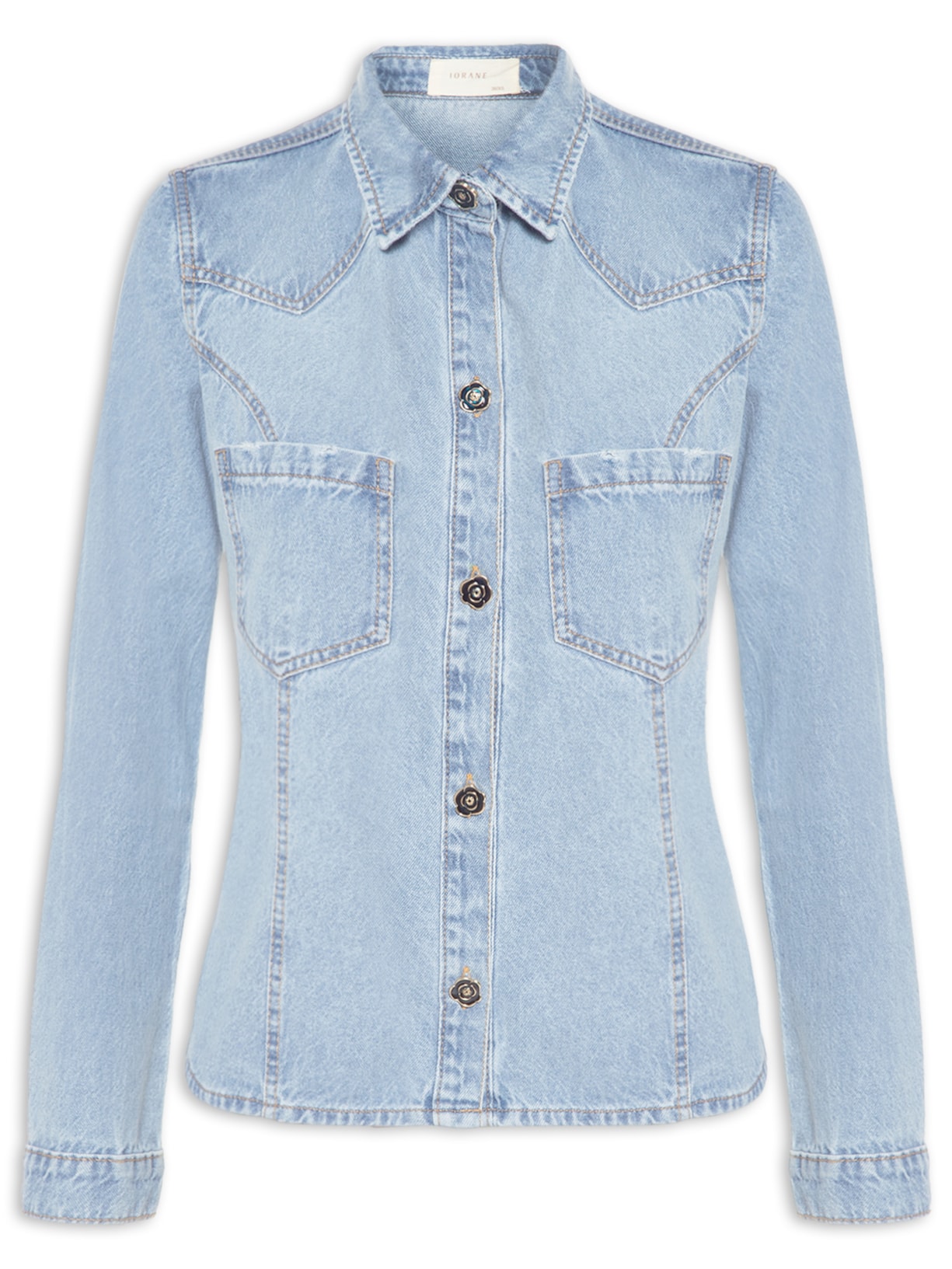 Camisa Feminina Gabi - Azul