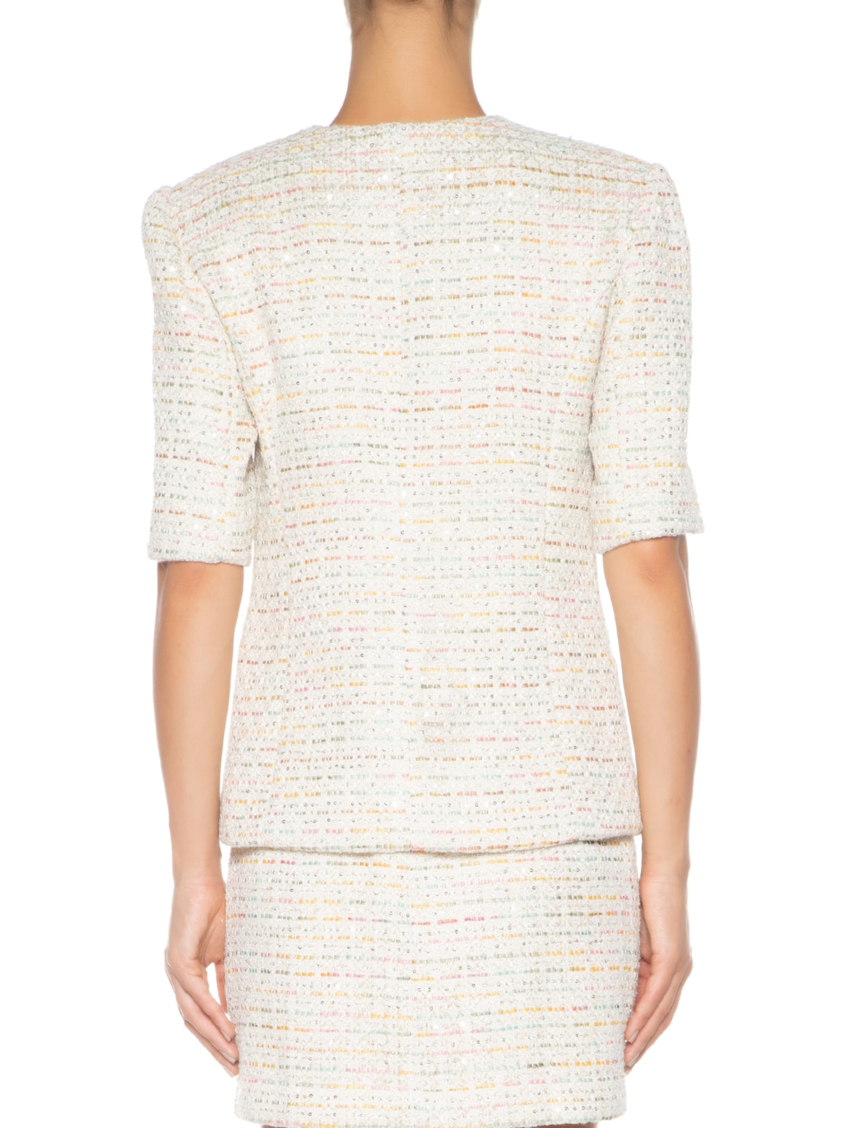 Camisa Feminina Gardênia Bege Carol Bassi + Maria Rudge