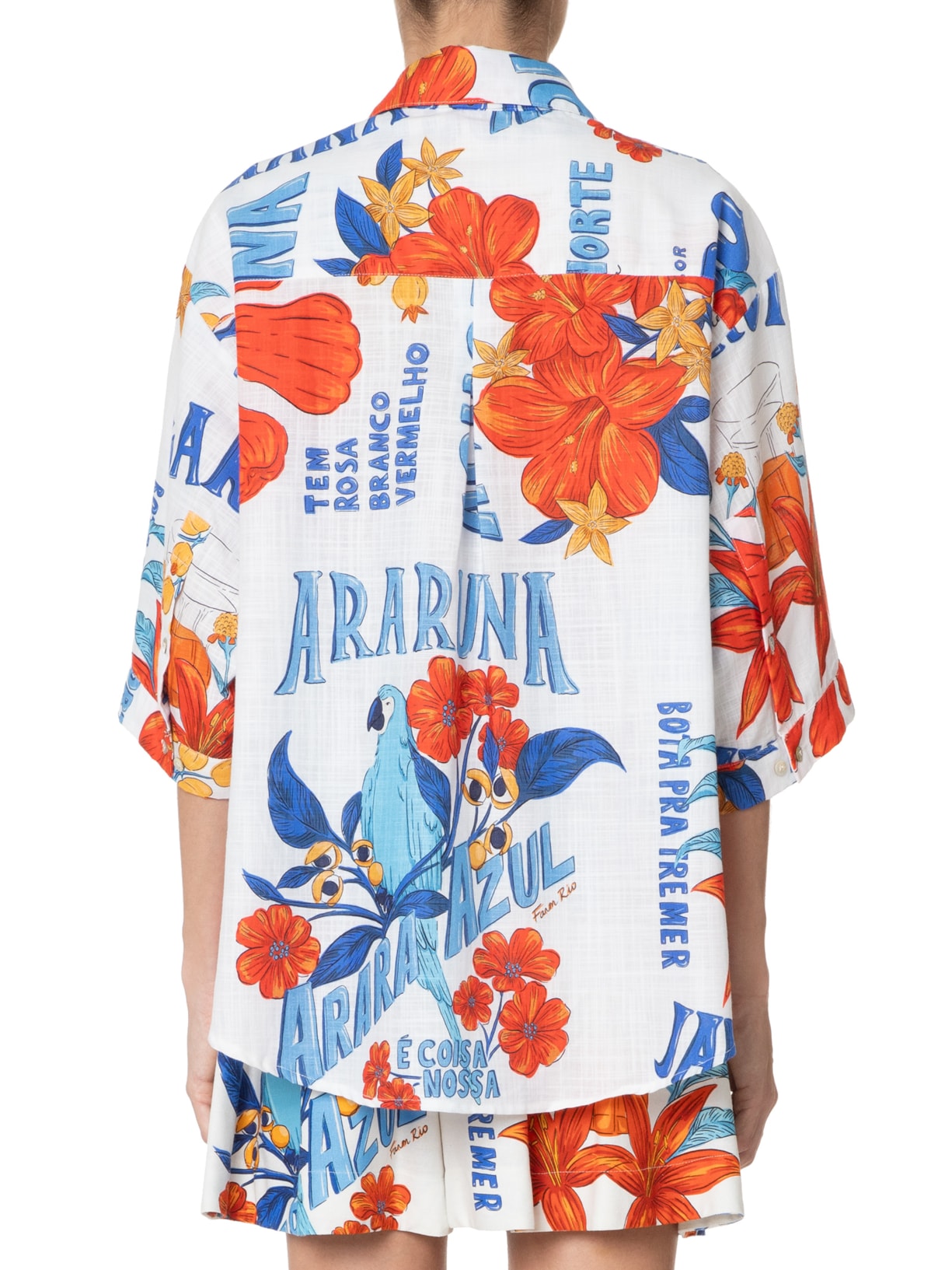 Camisa Feminina Garota Jumburana Azul Farm