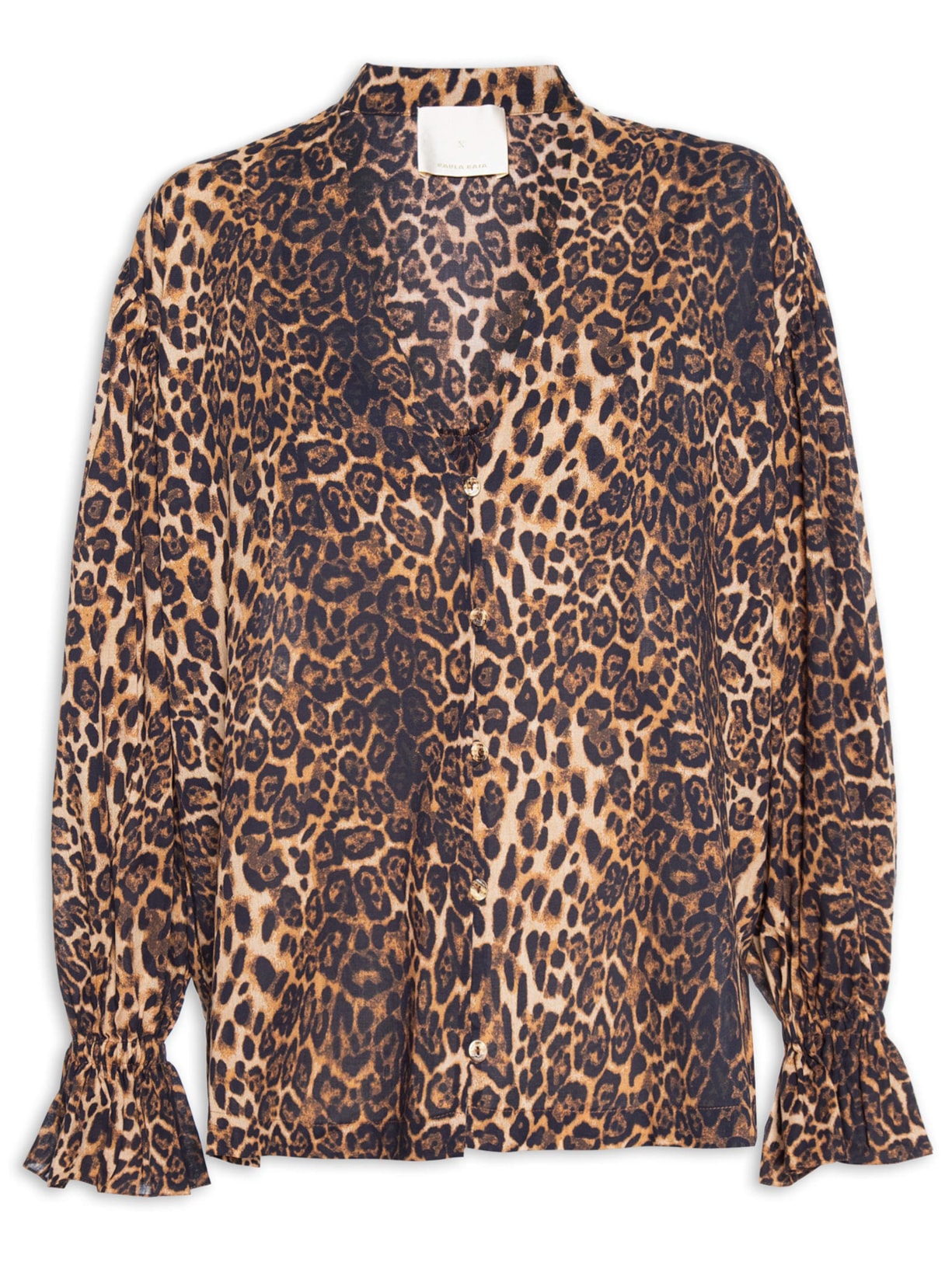 Camisa Feminina Gaze Sketch Felino - Animal Print