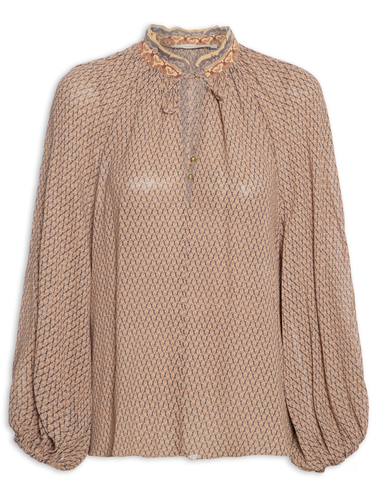 Camisa Feminina GGT Estampa Luna - Marrom