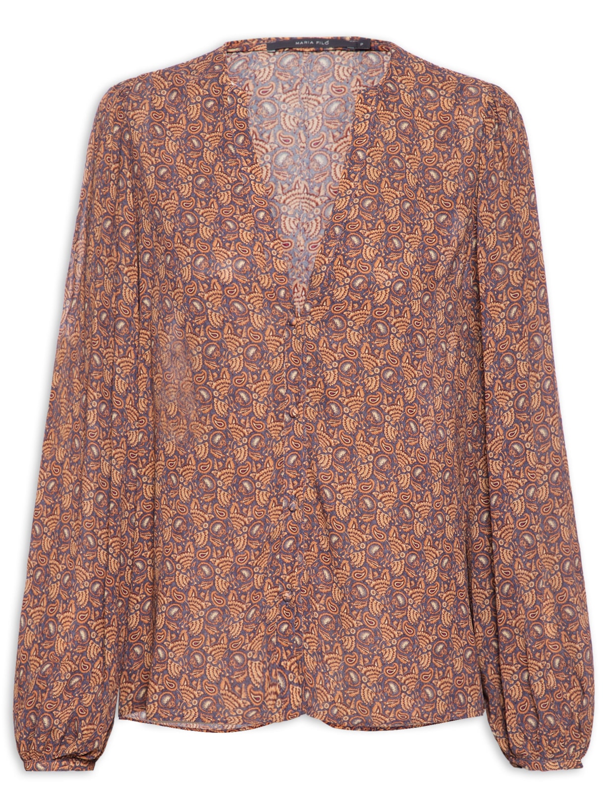 Camisa Feminina Ggt Estampa Railay - Marrom