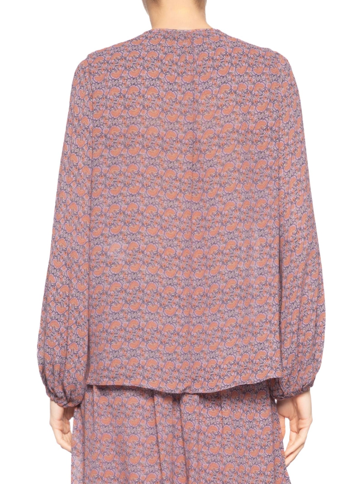 Camisa Feminina GGT Estampa Tuk Roxo Maria Filó