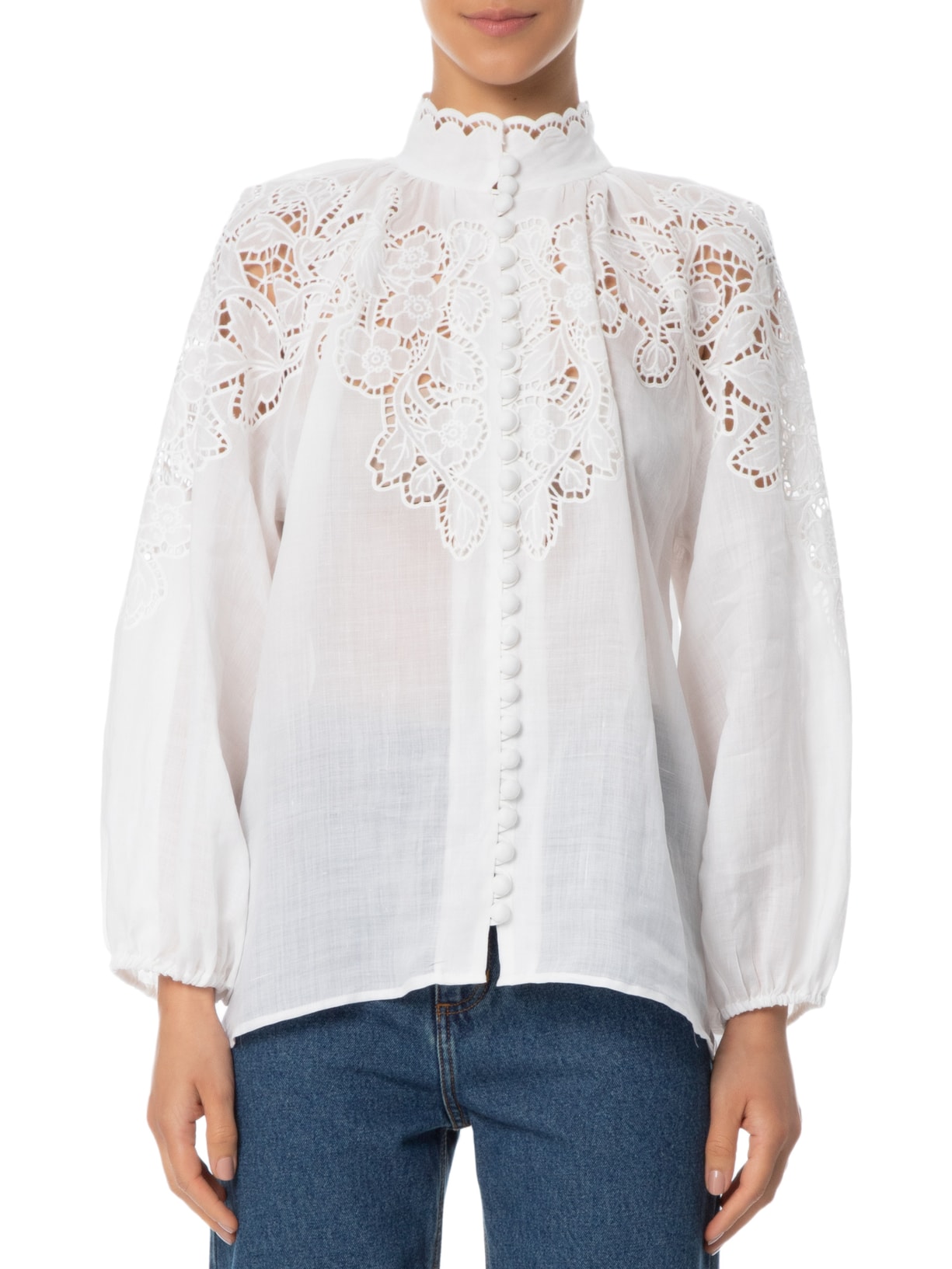 Camisa Feminina Gilda Off White Le Lis