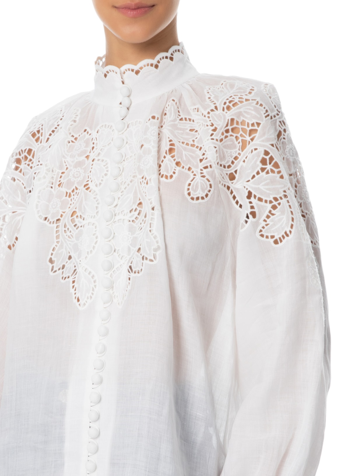 Camisa Feminina Gilda Off White Le Lis