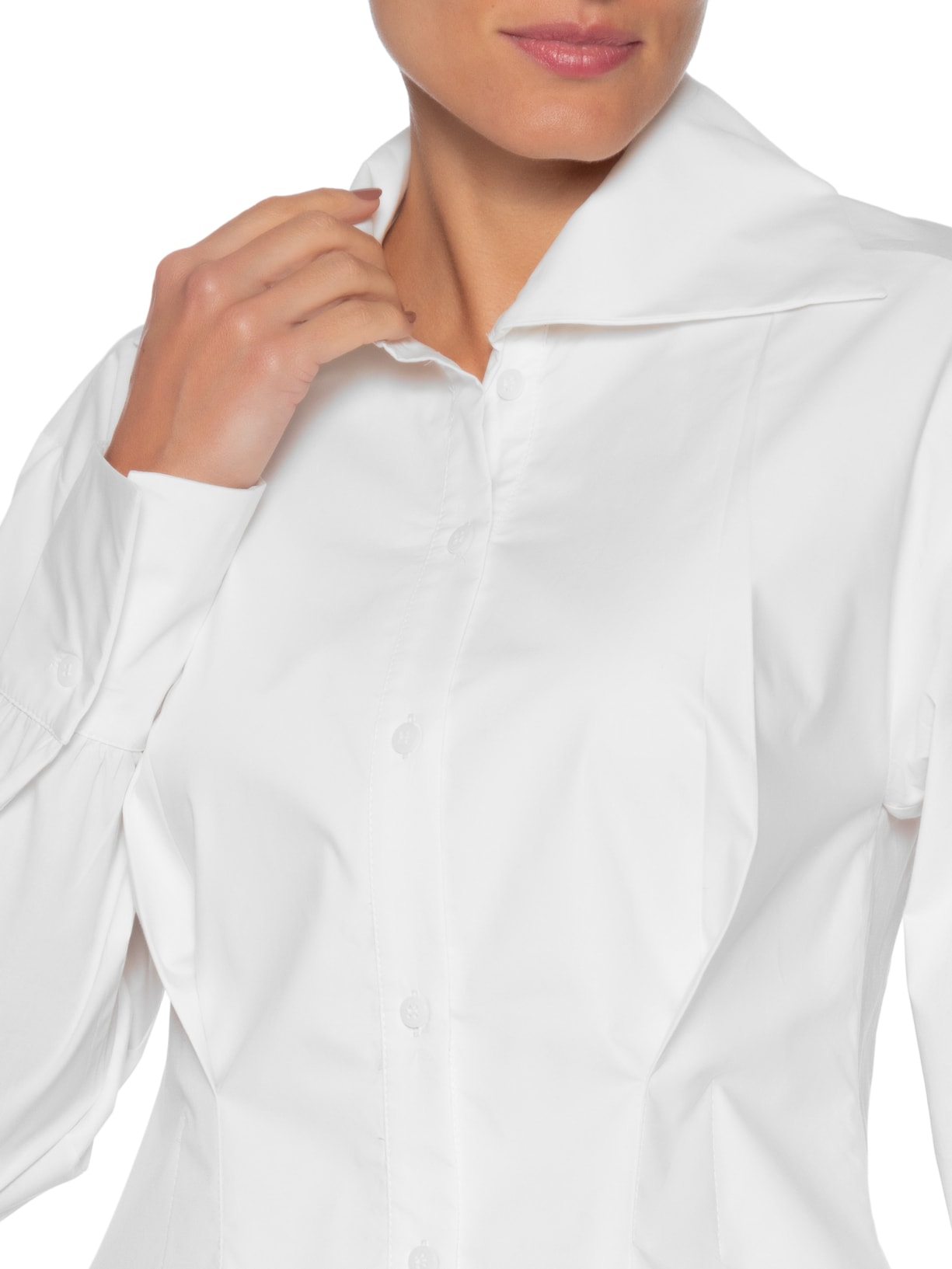 Camisa Feminina Gina Branco Le Lis