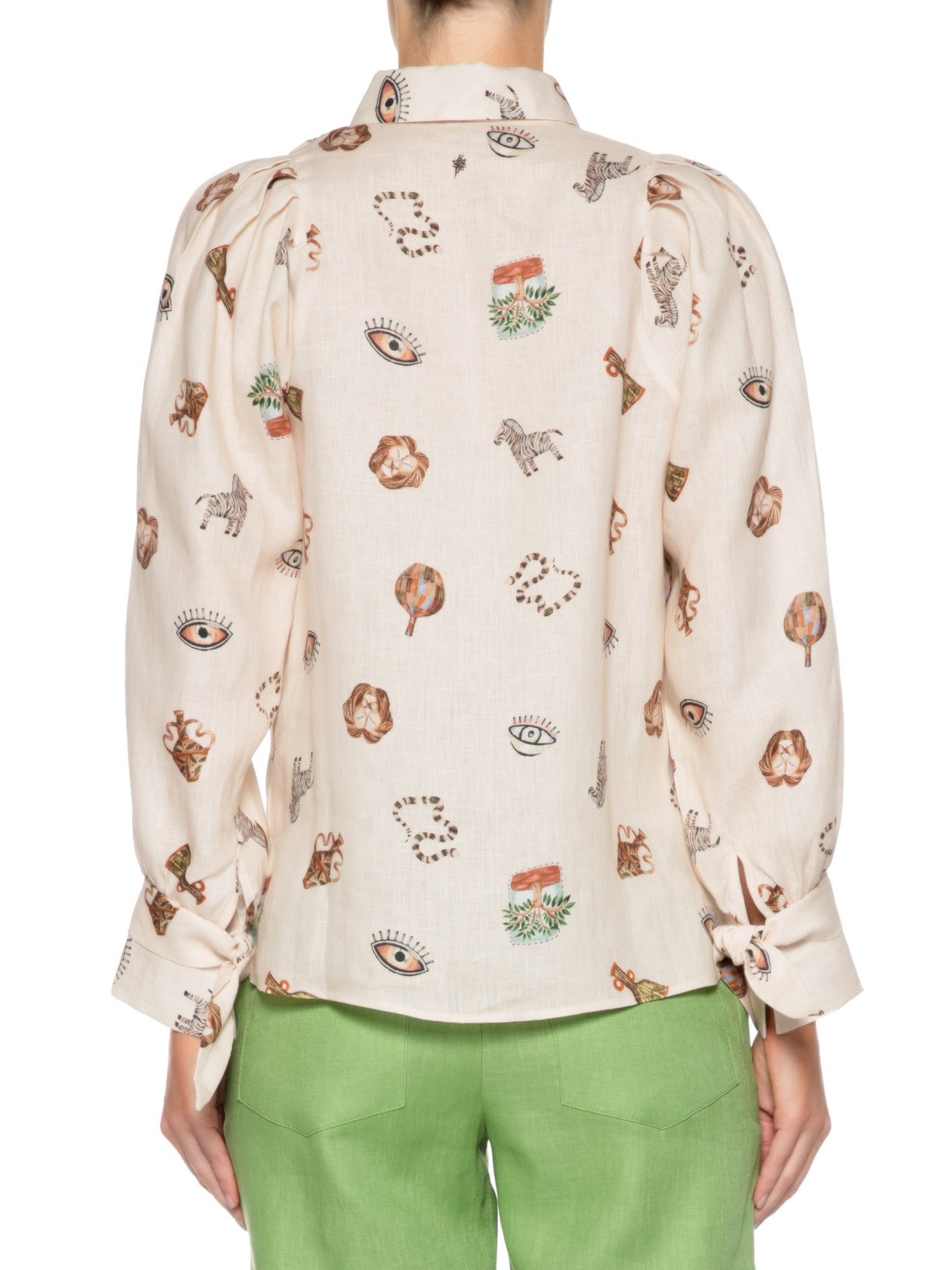 Camisa Feminina Giulia Bege Le Lis