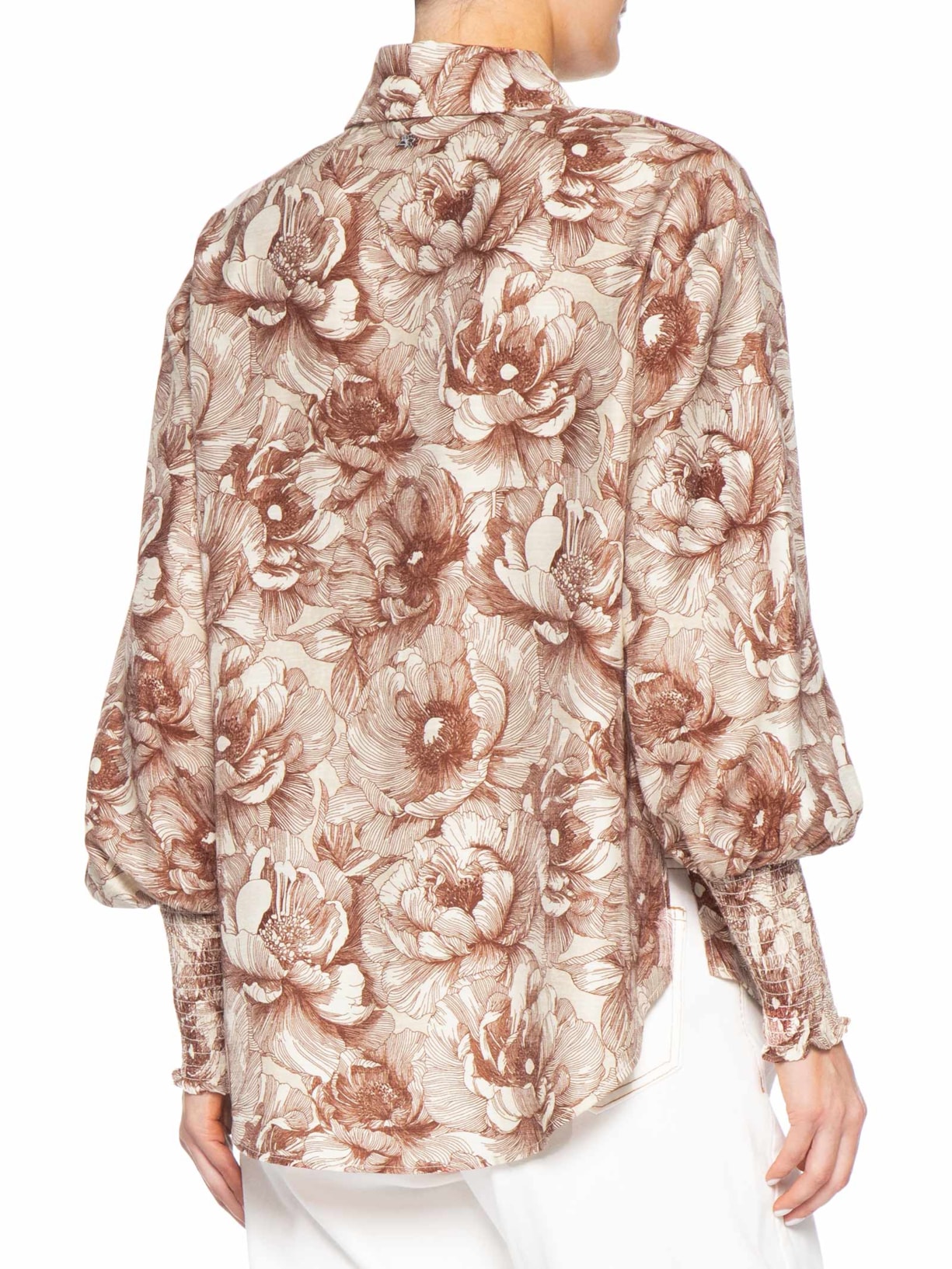 Camisa Feminina Grazi Marrom Le Lis