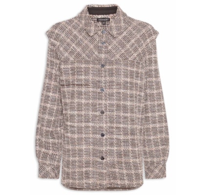 Camisa Feminina Hanna - Cinza