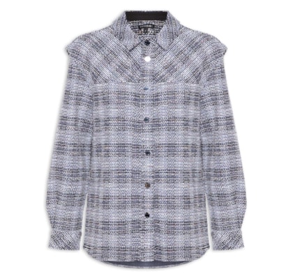 Camisa Feminina Hanna - Cinza