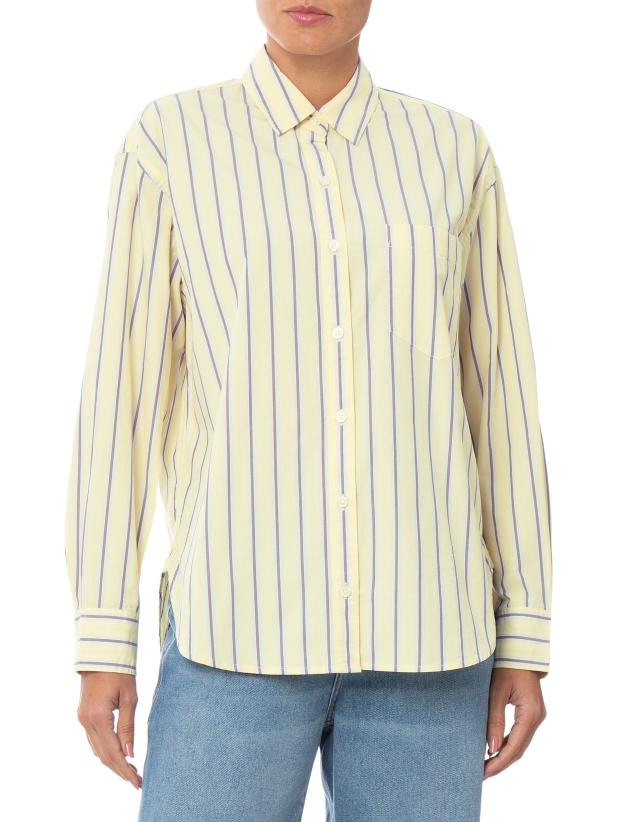 Camisa Feminina Harlie Boyfriend Shirt Amarelo Levi's