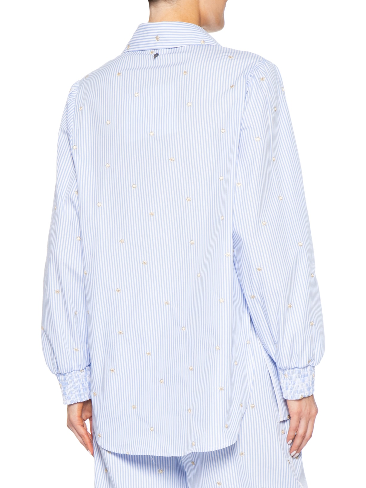 Camisa Feminina Helena Azul Le Lis