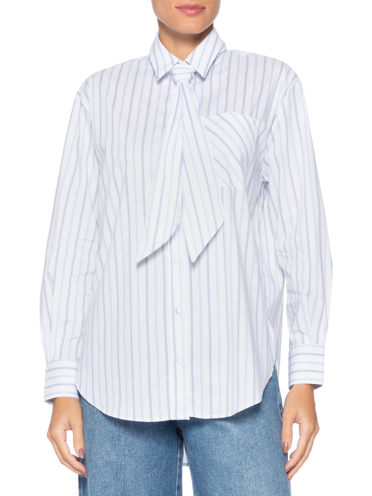 Camisa Feminina Helia Branco Le Lis