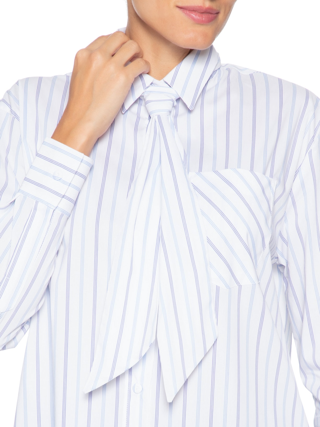 Camisa Feminina Helia Branco Le Lis