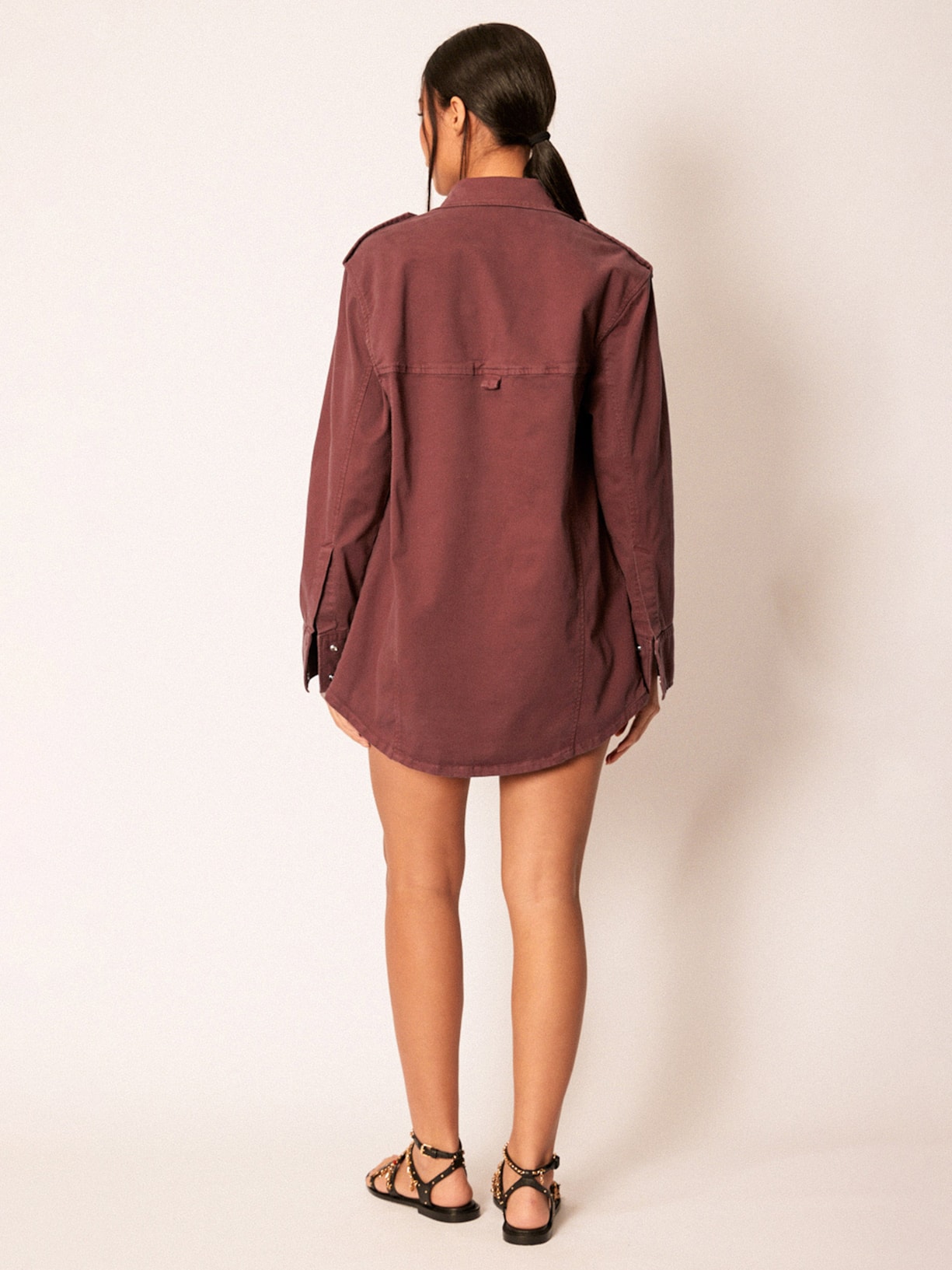 Camisa Feminina Henna Marrom Mixed