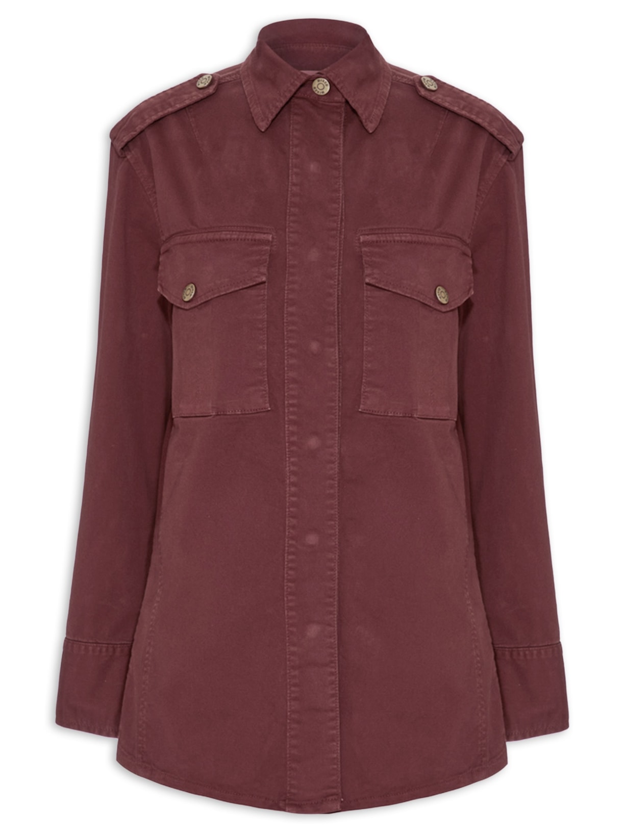 Camisa Feminina Henna - Marrom