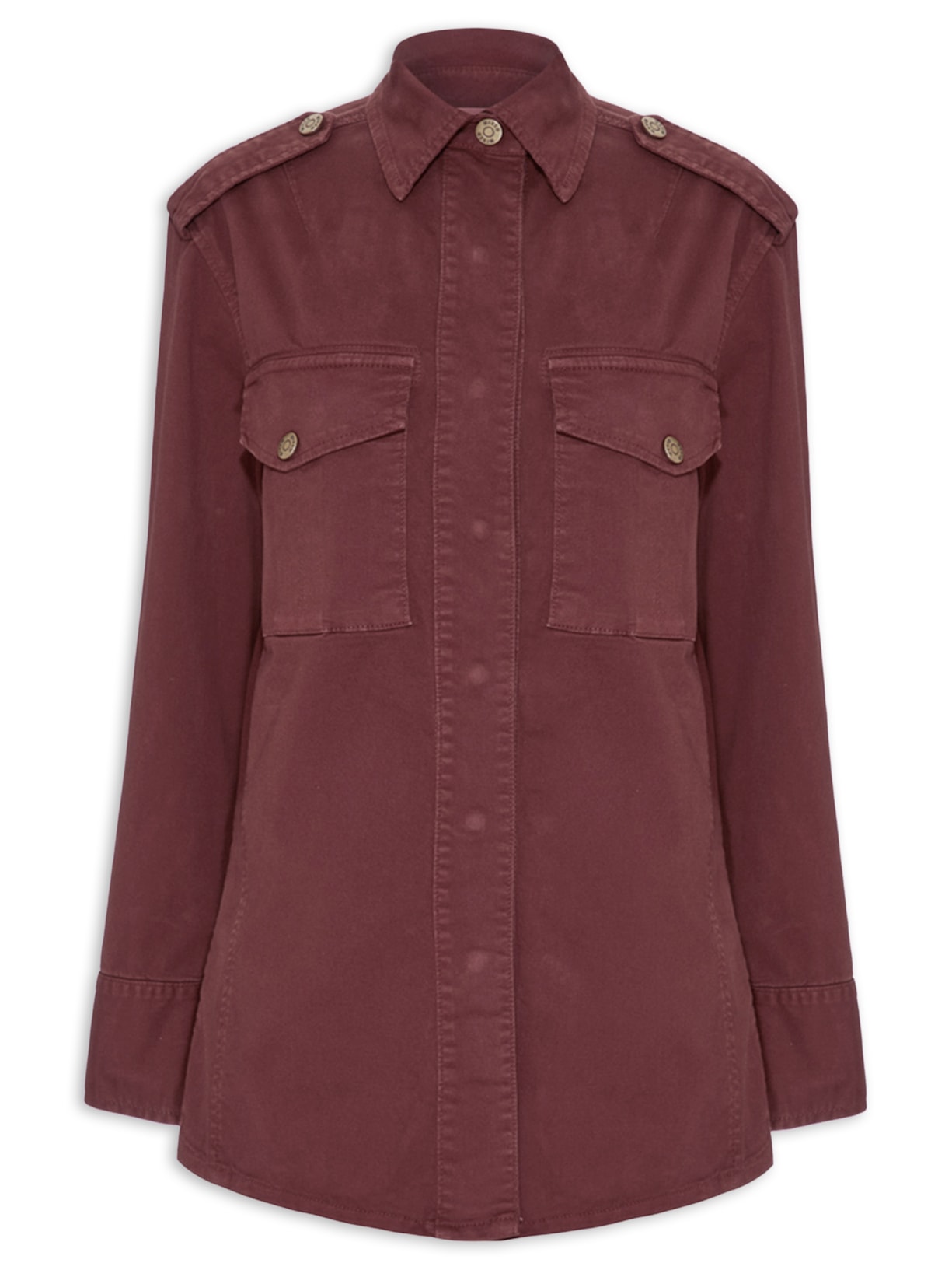 Camisa Feminina Henna Marrom Mixed