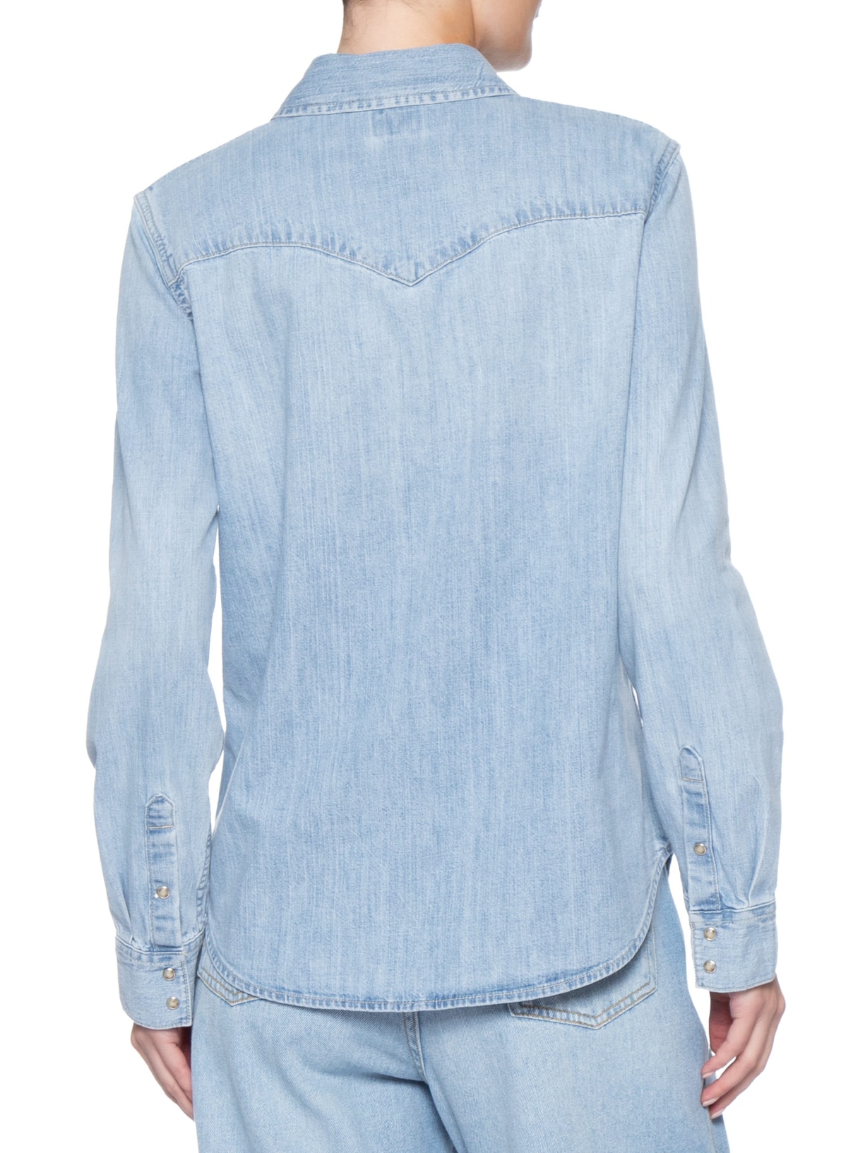 Camisa Feminina Heritage Western Denim Azul Levi's