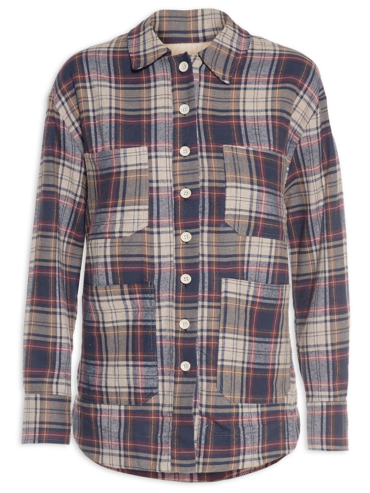 Camisa Feminina Inácia - Azul