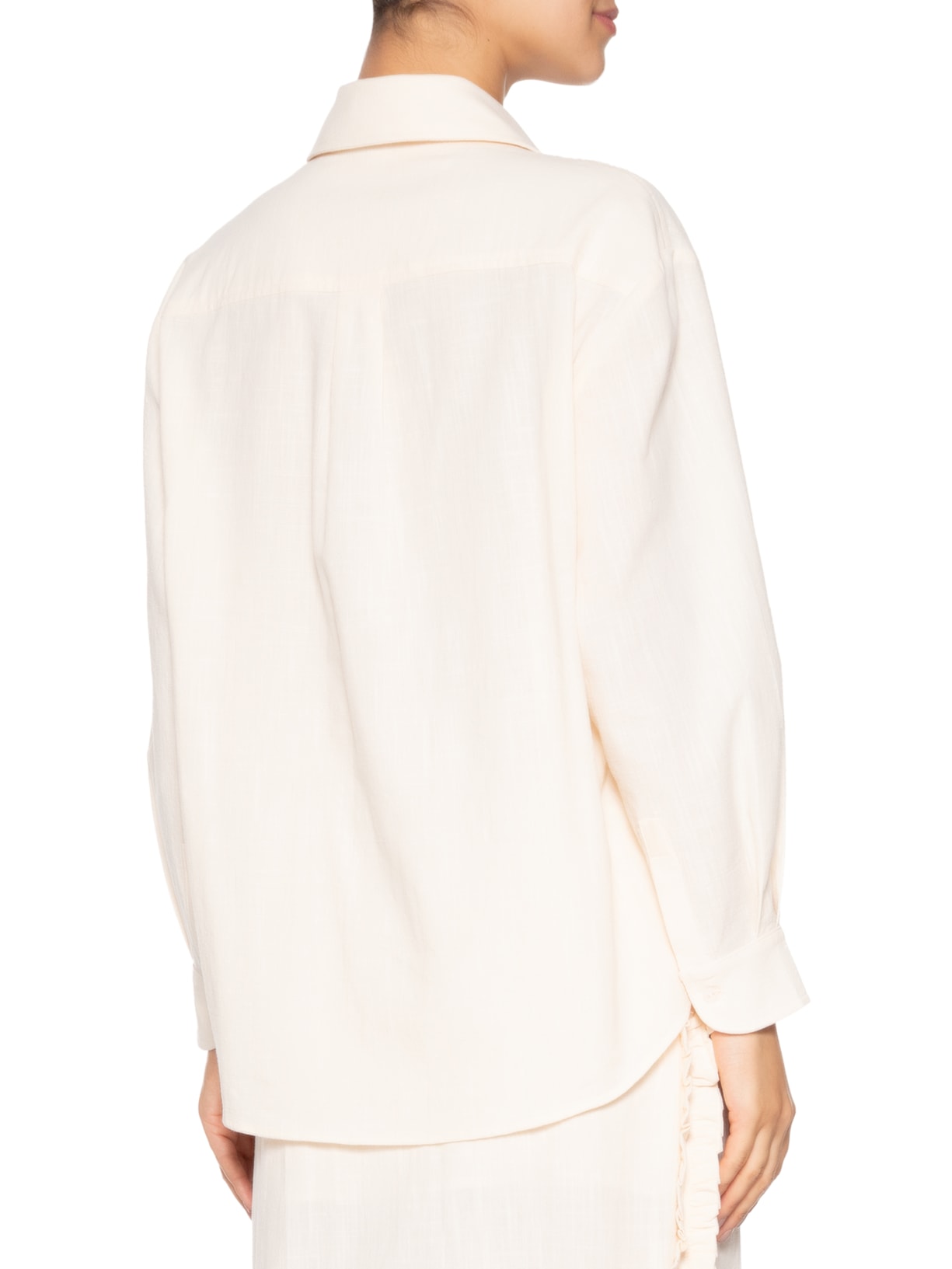 Camisa Feminina Iolita Off White A.niemeyer