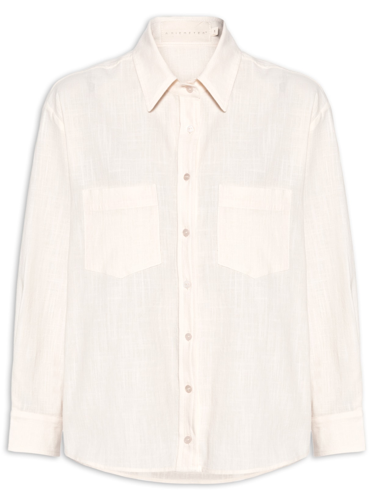 Camisa Feminina Iolita Off White A.niemeyer