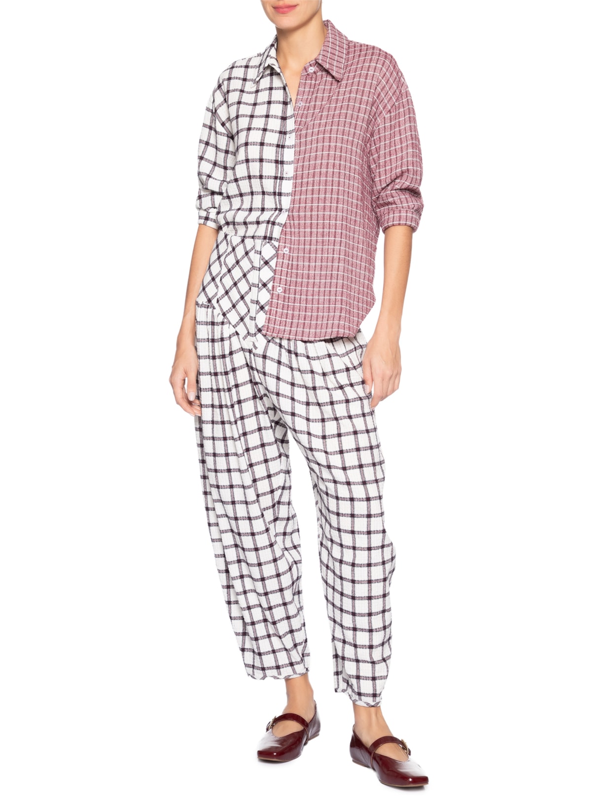 Camisa Feminina Iolita Off White A.niemeyer