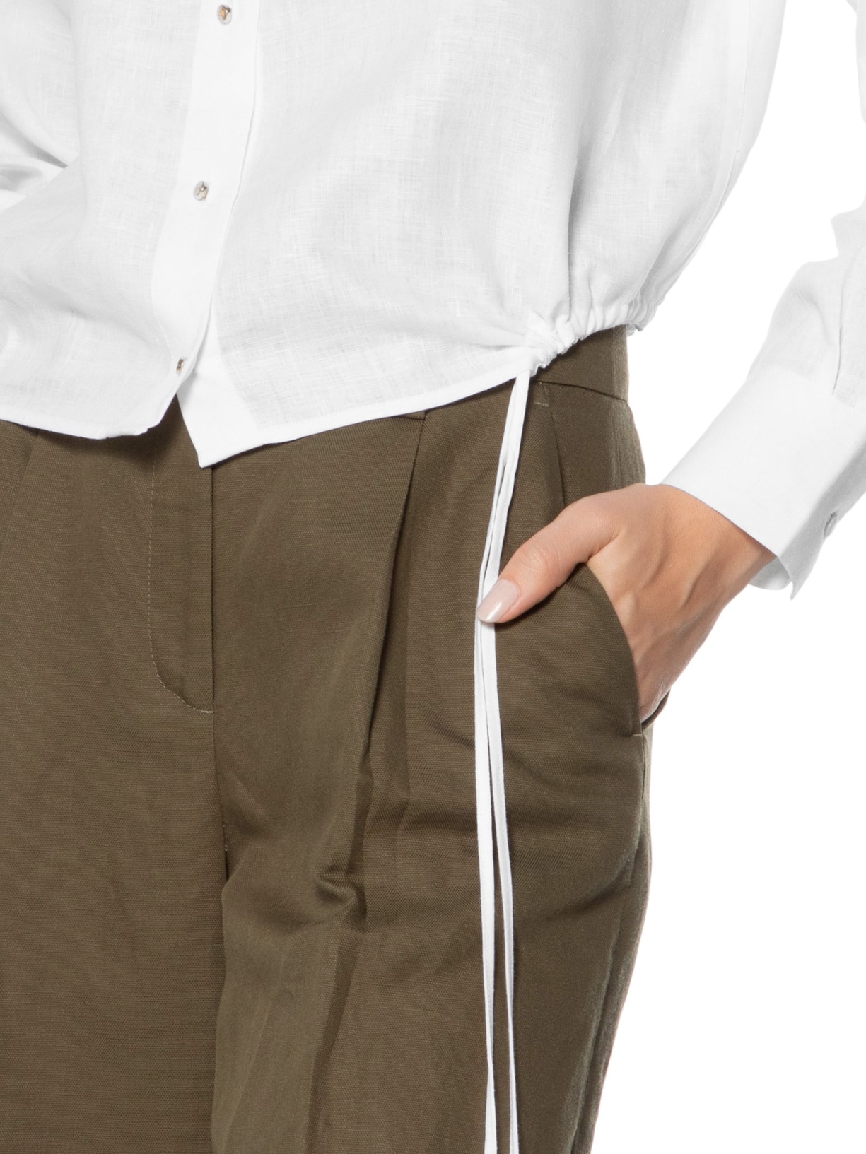 Camisa Feminina Iris I Branco Le Lis