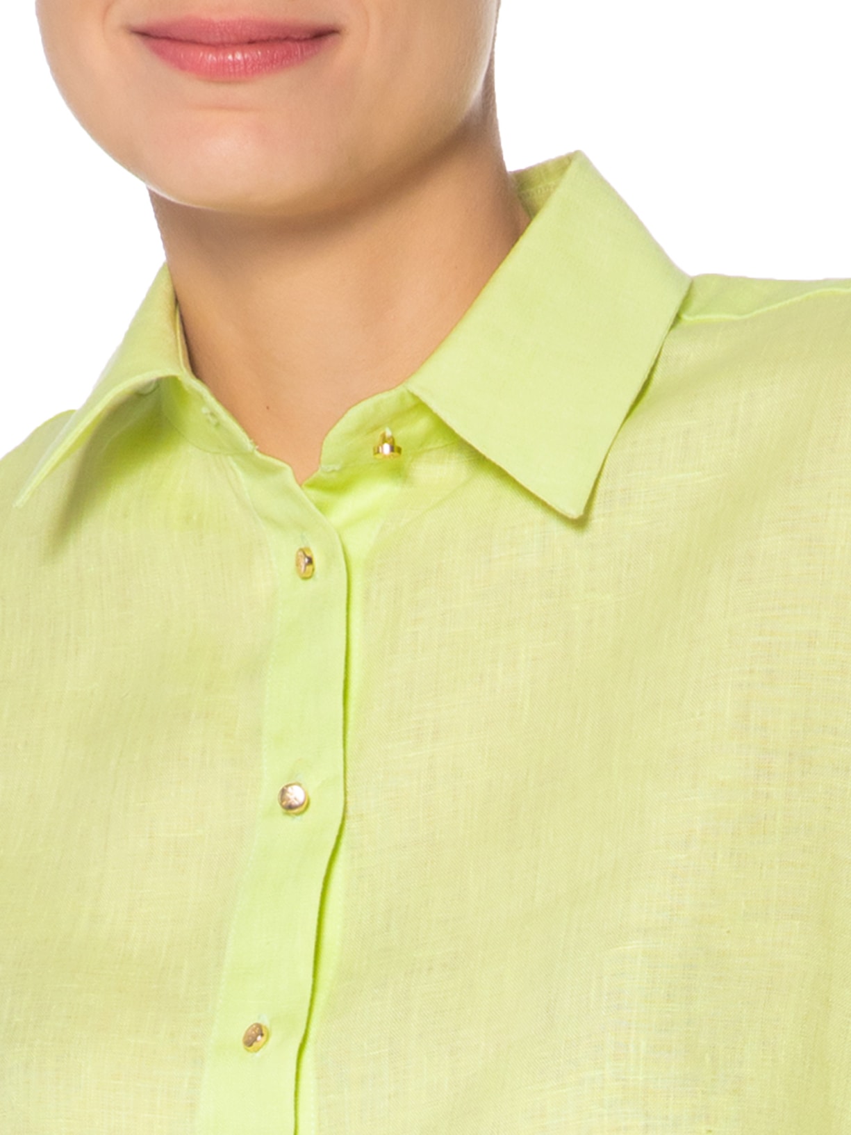 Camisa Feminina Iris II Verde Le Lis
