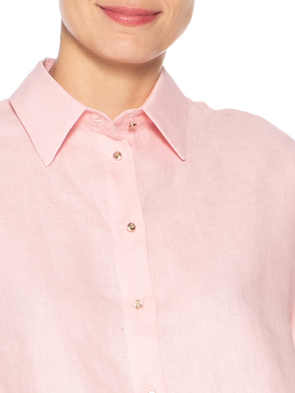 Camisa Feminina Iris III Rosa Le Lis